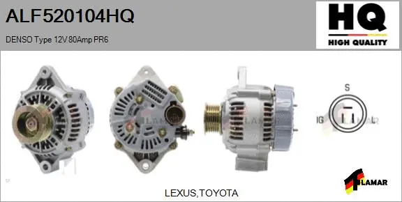 Alternator (ALF520104HQ)