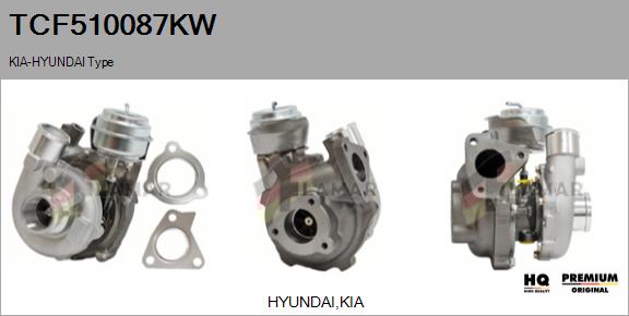 Charger, charging (supercharged/turbocharged) (TCF510087KW)