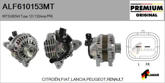 Alternator (ALF610153MT)