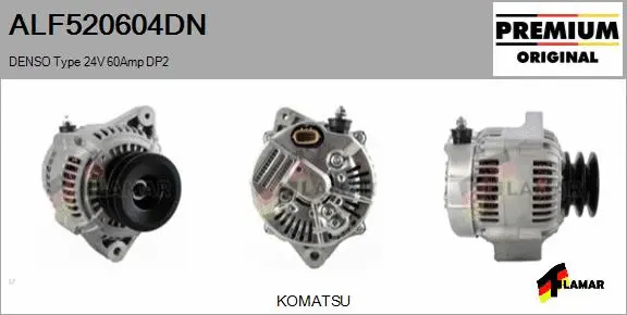 Alternator (ALF520604DN)