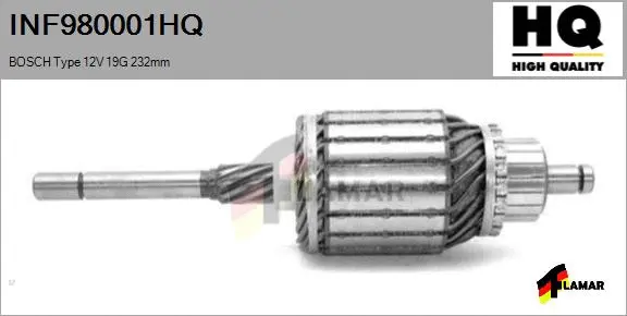 Armature, starter (INF980001HQ)