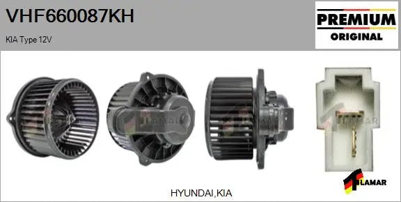 Interior Blower (VHF660087KH)