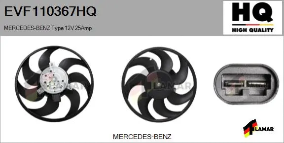 Fan, engine cooling (EVF110367HQ)