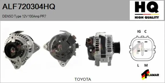 Alternator (ALF720304HQ)