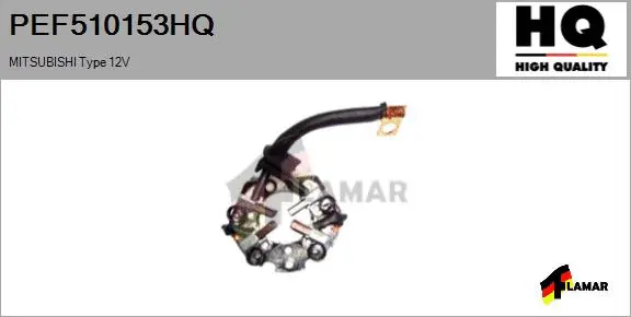 Holder, carbon brushes (PEF510153HQ)