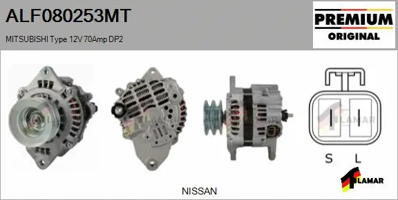 Alternator (ALF080253MT)
