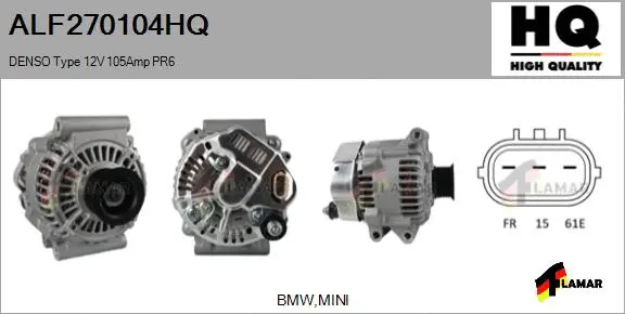 Alternator (ALF270104HQ)