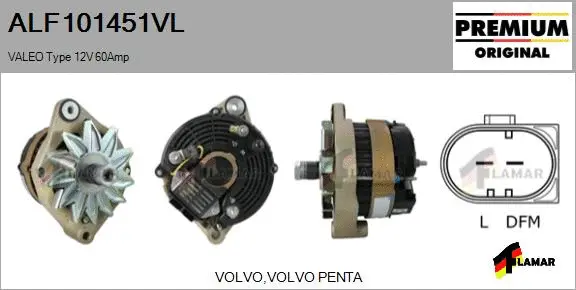 Alternator (ALF101451VL)