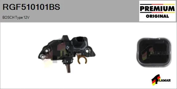 Alternator Regulator (RGF510101BS)