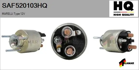 Solenoid Switch, starter (SAF520103HQ)