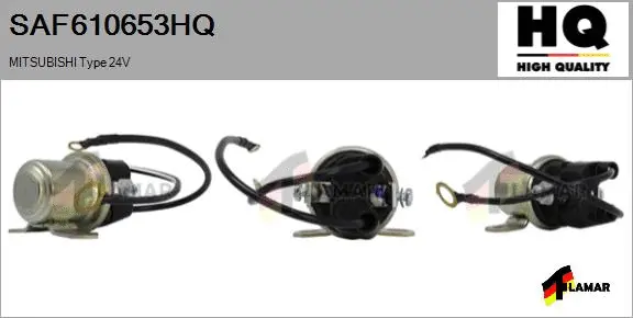 Solenoid Switch, starter (SAF610653HQ)