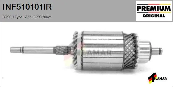 Armature, starter (INF510101IR)