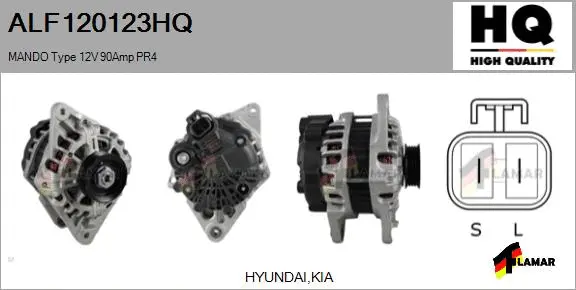 Alternator (ALF120123HQ)