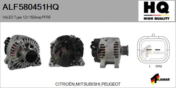Alternator (ALF580451HQ)