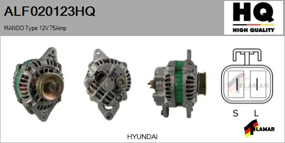 Alternator (ALF020123HQ)