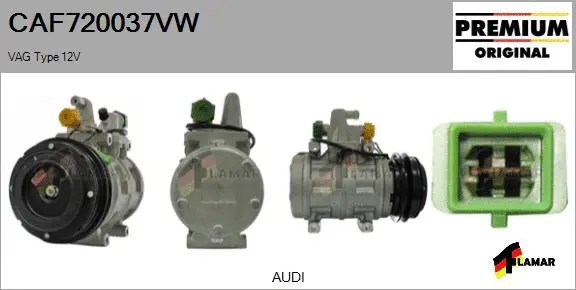 Compressor, air conditioning (CAF720037VW)