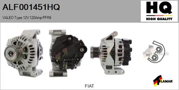 Alternator (ALF001451HQ)