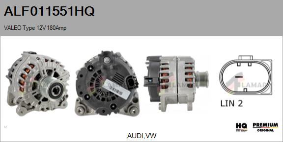 Alternator (ALF011551HQ)