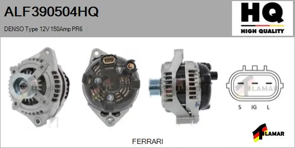 Alternator (ALF390504HQ)