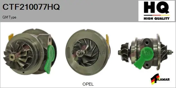 Core assembly, turbocharger (CTF210077HQ)