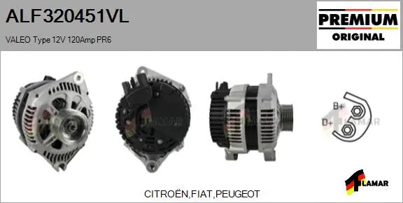 Alternator (ALF320451VL)