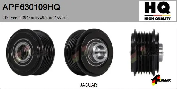 Belt Pulley, alternator (APF630109HQ)