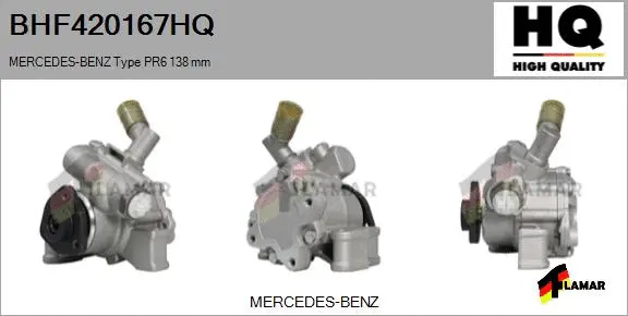 Hydraulic Pump, steering (BHF420167HQ)