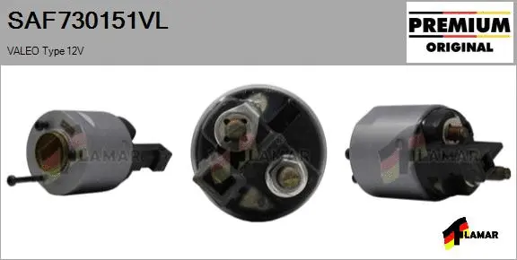 Solenoid Switch, starter (SAF730151VL)