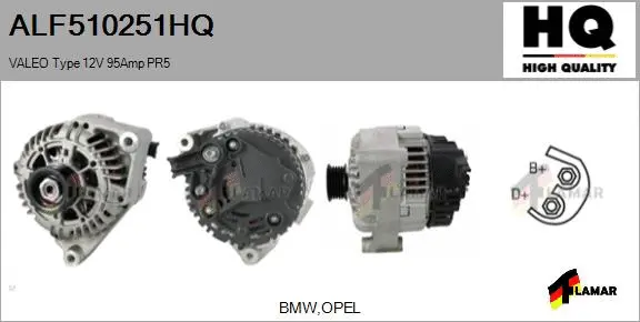 Alternator (ALF510251HQ)