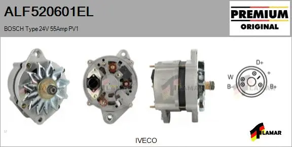 Alternator (ALF520601EL)