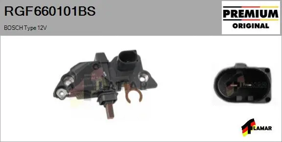 Alternator Regulator (RGF660101BS)