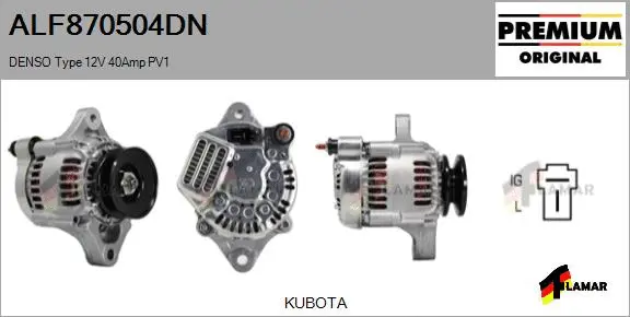 Alternator (ALF870504DN)