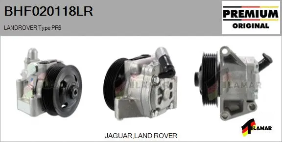 Hydraulic Pump, steering (BHF020118LR)