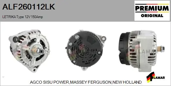 Alternator (ALF260112LK)