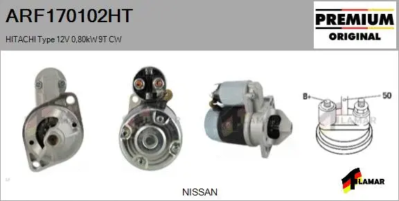 Starter (ARF170102HT)