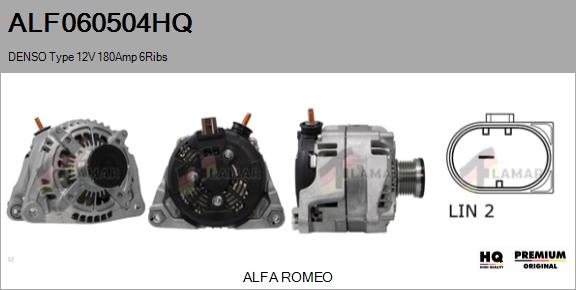 Alternator (ALF060504HQ)