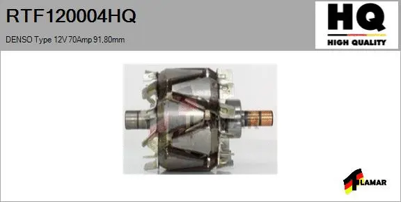 Rotor, alternator (RTF120004HQ)