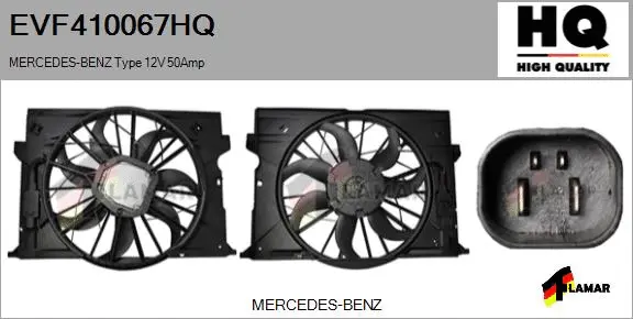 Electric Motor, radiator fan (EVF410067HQ)