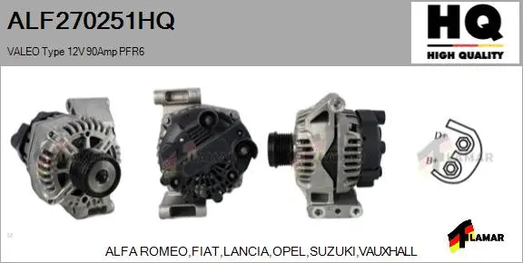 Alternator (ALF270251HQ)