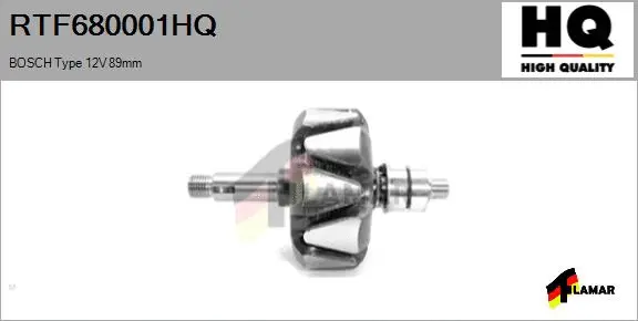 Rotor, alternator (RTF680001HQ)
