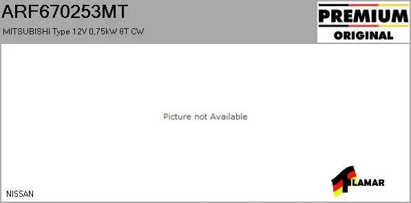 Starter (ARF670253MT)