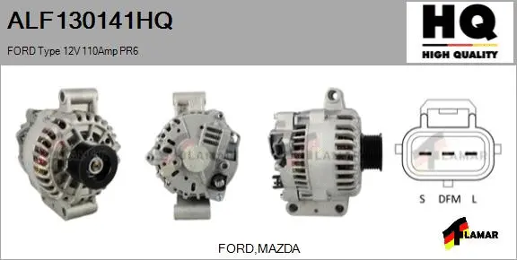 Alternator (ALF130141HQ)