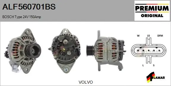 Alternator (ALF560701BS)