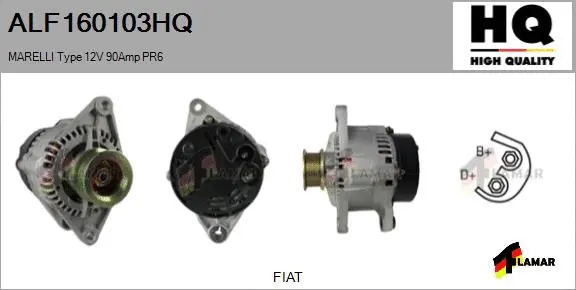 Alternator (ALF160103HQ)