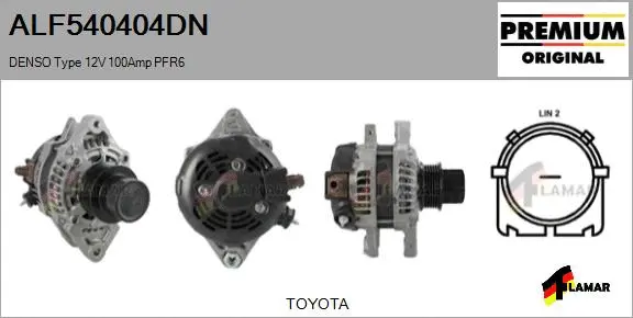 Alternator (ALF540404DN)