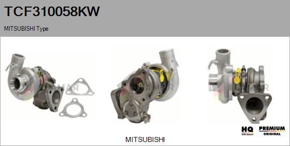 Charger, charging (supercharged/turbocharged) (TCF310058KW)