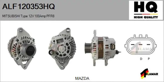 Alternator (ALF120353HQ)
