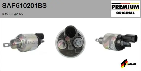 Solenoid Switch, starter (SAF610201BS)