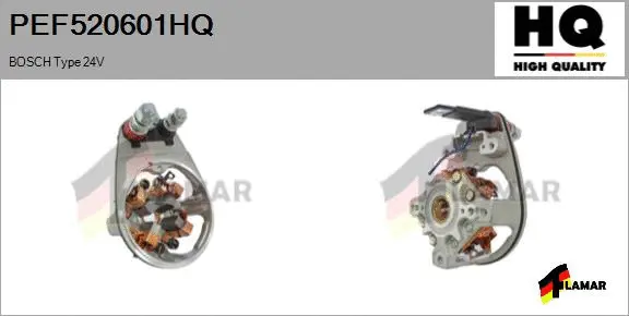 Holder, carbon brushes (PEF520601HQ)