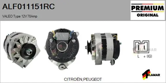Alternator (ALF011151RC)